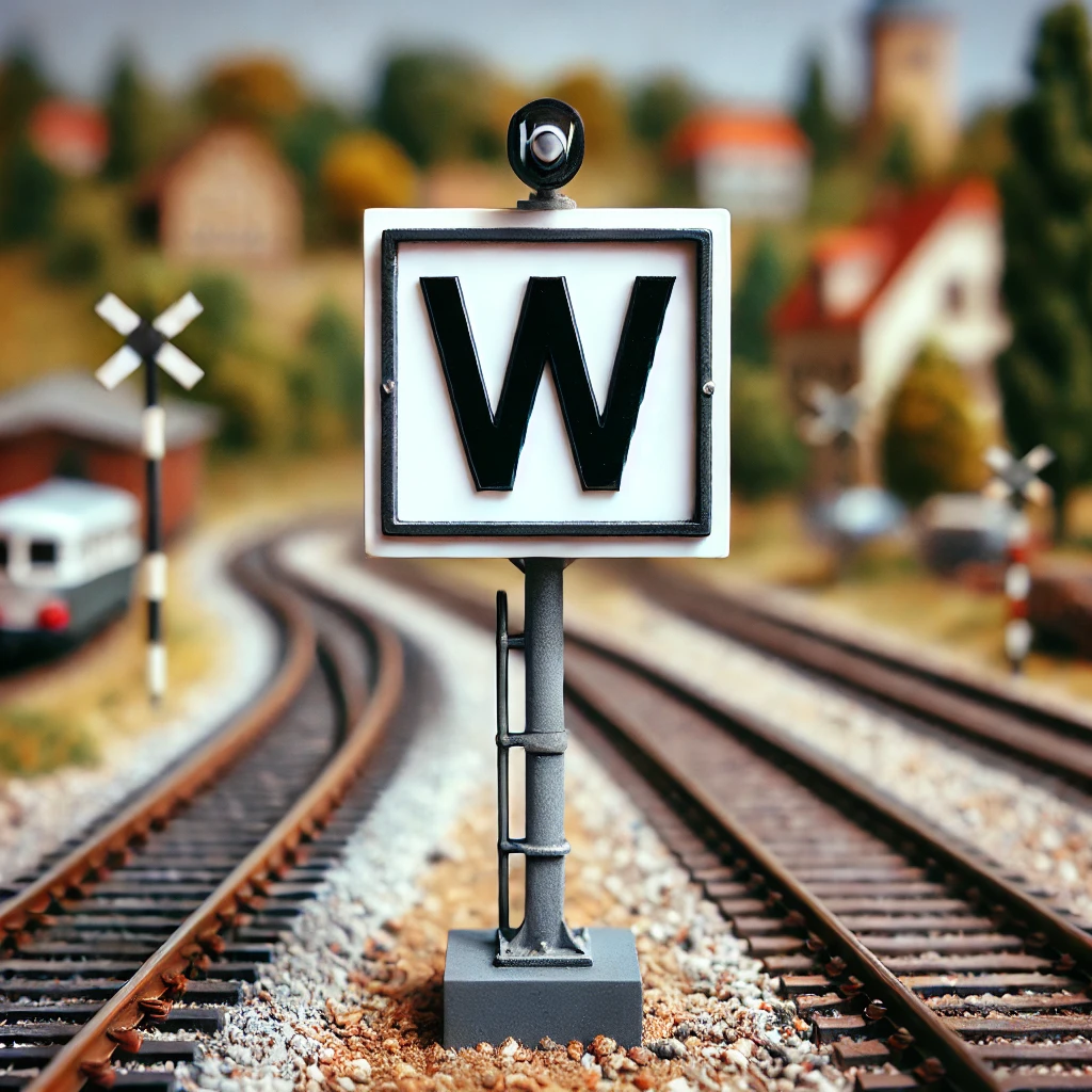 Modellbahn, Signale,  Wartesignal