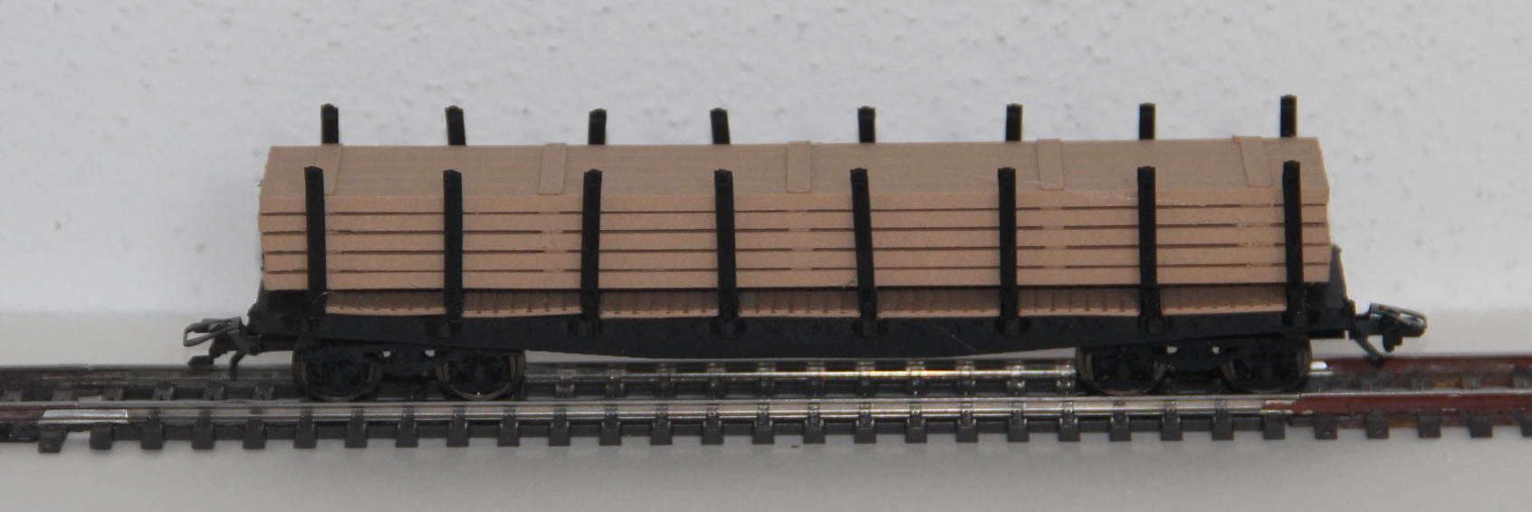 H0 Langholzwagen für Stammholz‑Transport