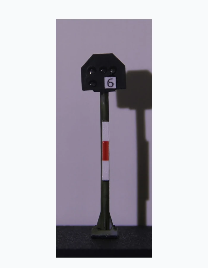 Haltsignal stehend – Bauform 5104 für Spur H0 – Artikel 5104