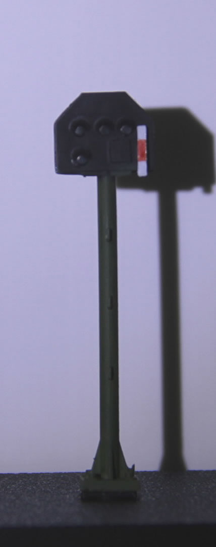Haltsignal stehend – Bauform 5105 für Spur H0 – Artikel 5105