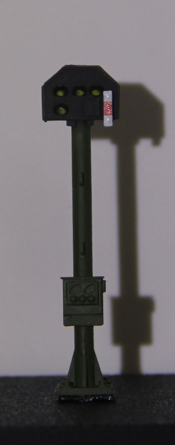Haltsignal stehend – Bauform 5107 für Spur H0 – Artikel 5107