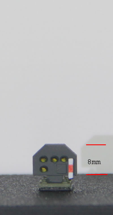 Haltsignal klein 8/10 mm für Spur H0 – Artikel 5108