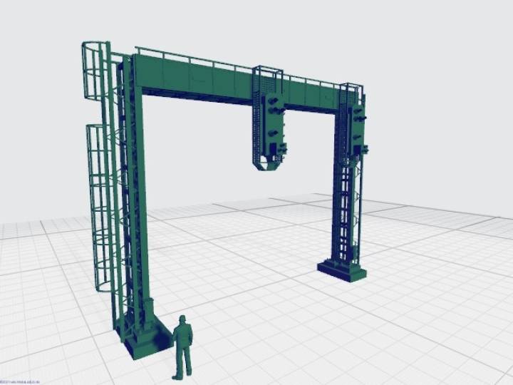 Signalbrücke für die H0-Modellbahn